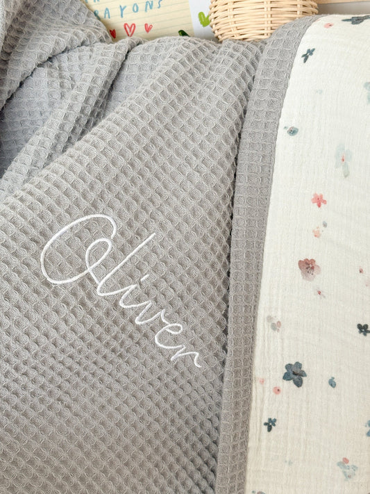 Baby Blanket - Spring Flowers