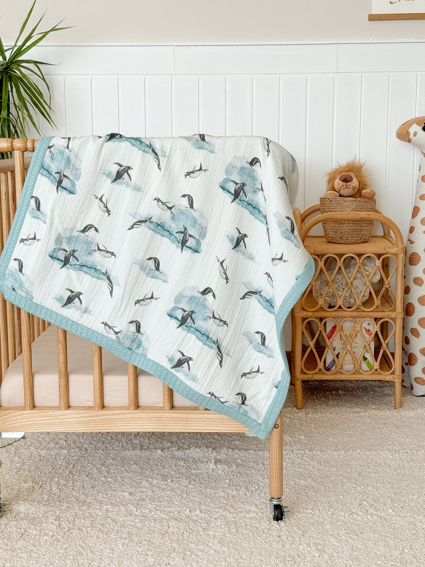 Baby Blanket - Arctic Life