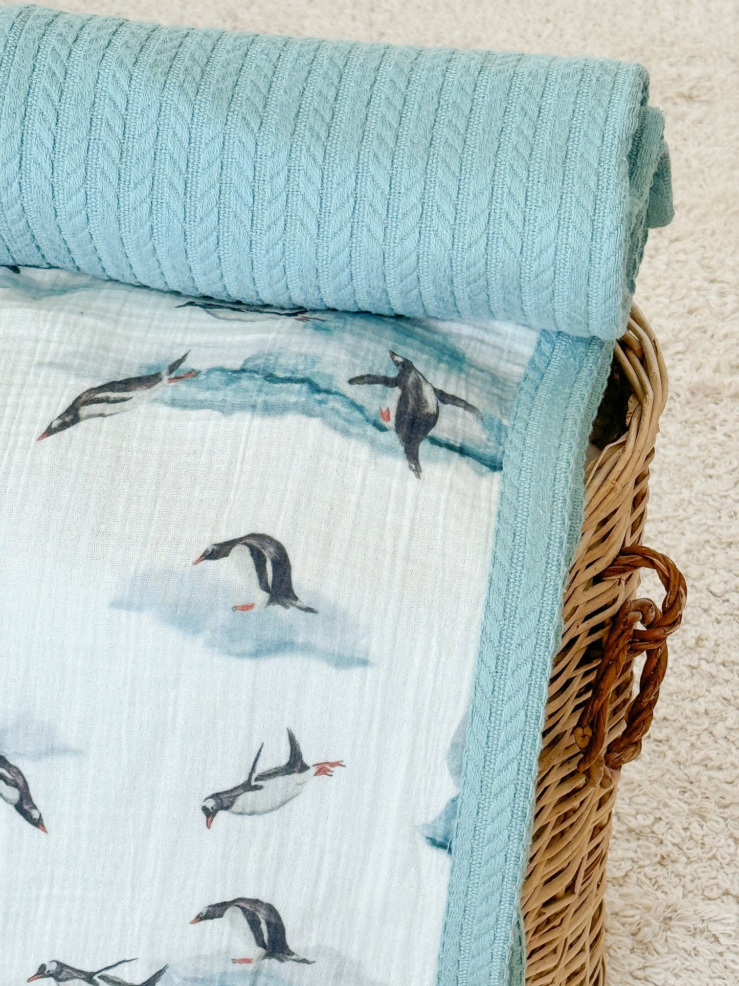 Baby Blanket - Arctic Life