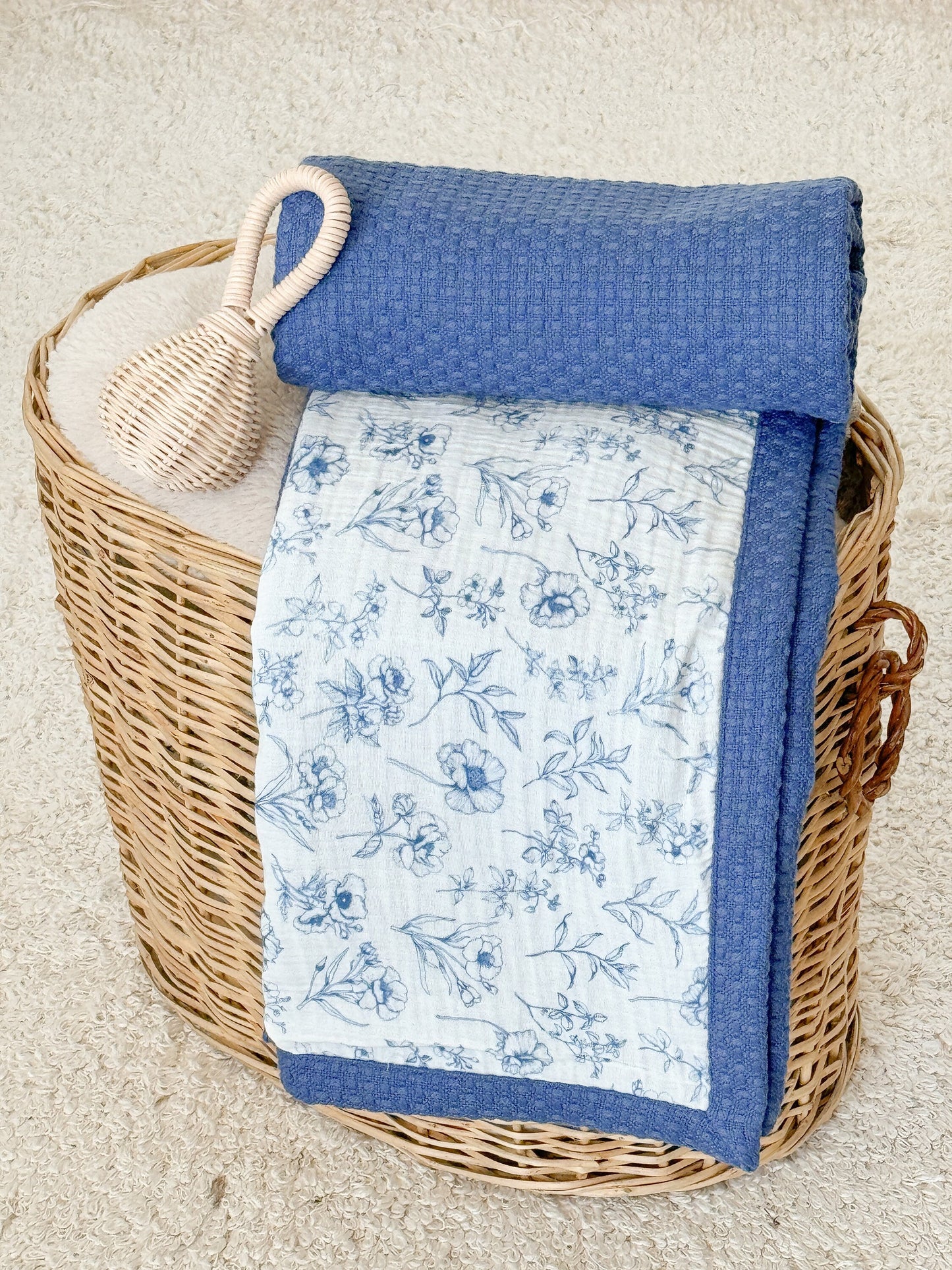 Baby Blanket - Flower of Ink