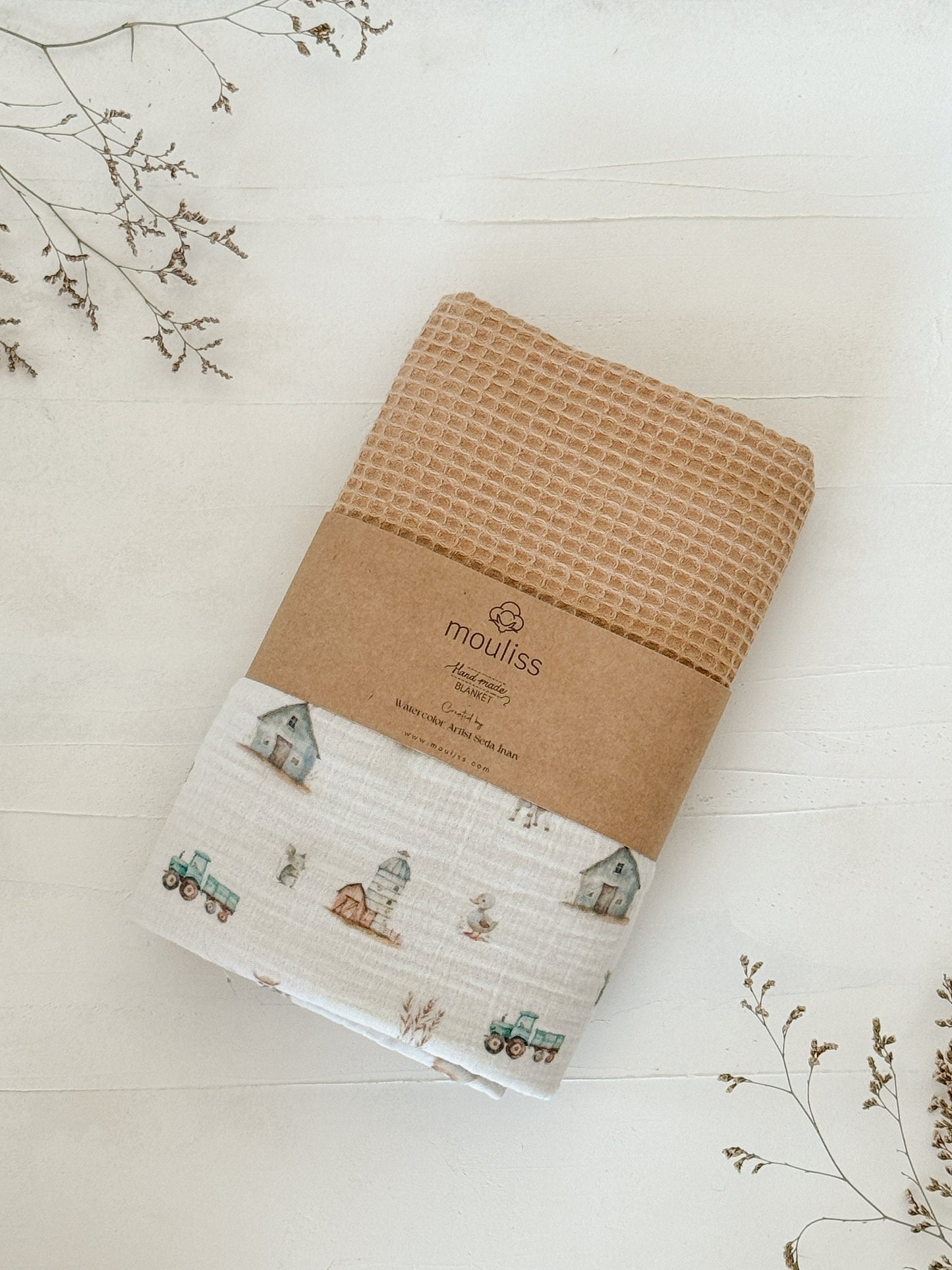 Baby Blanket - Farm Village