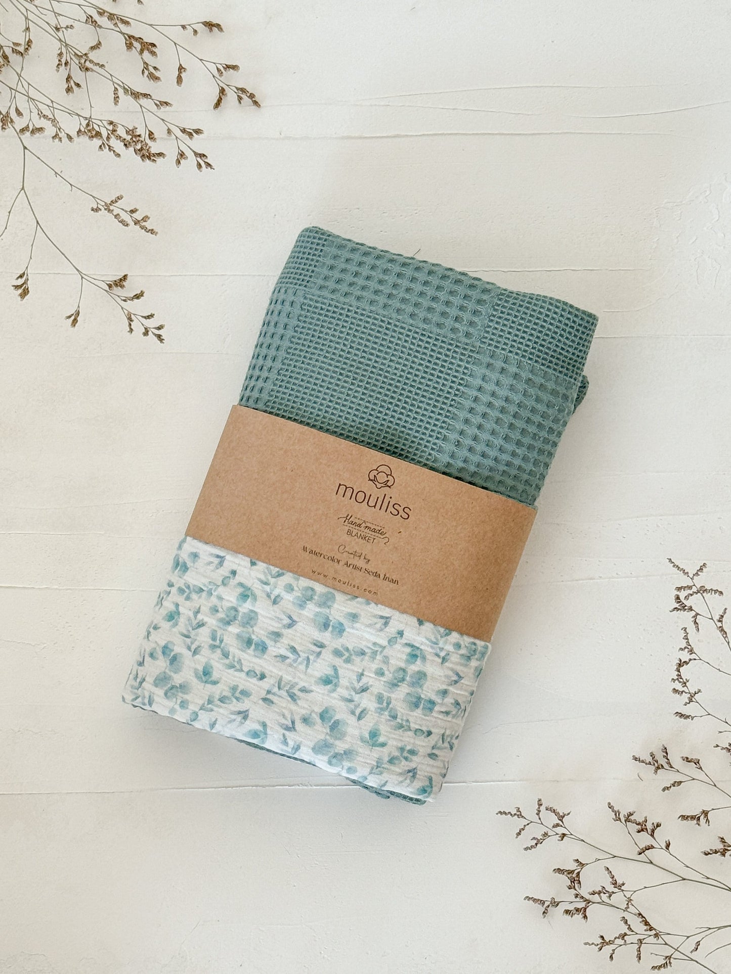 Baby Blanket - Eucalyptus