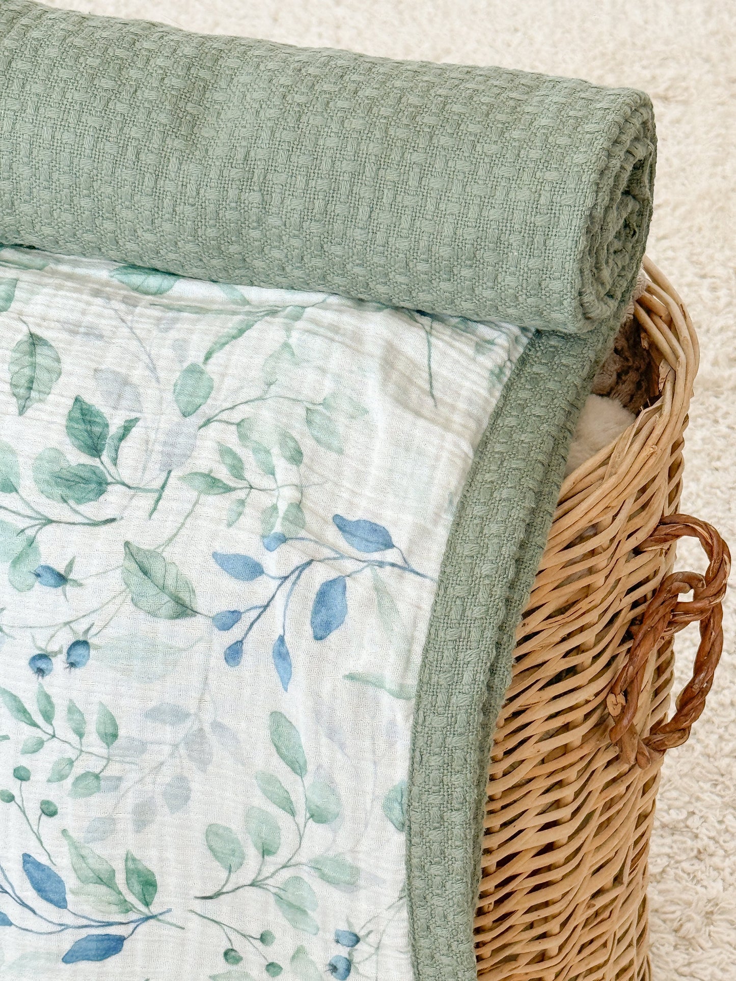 Baby Blanket - Green Valley