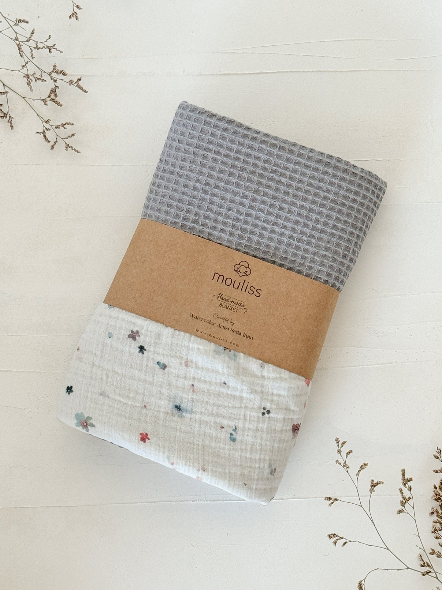 Baby Blanket - Spring Flowers