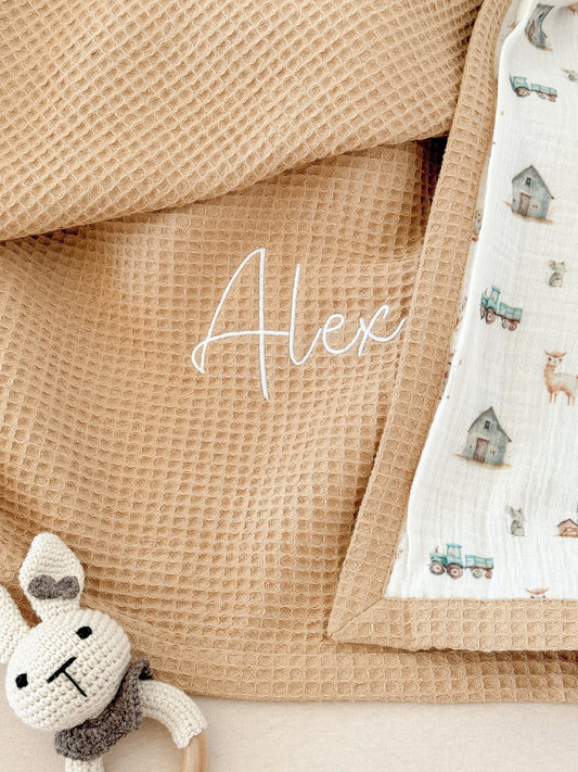 Baby Blanket - Farm Village