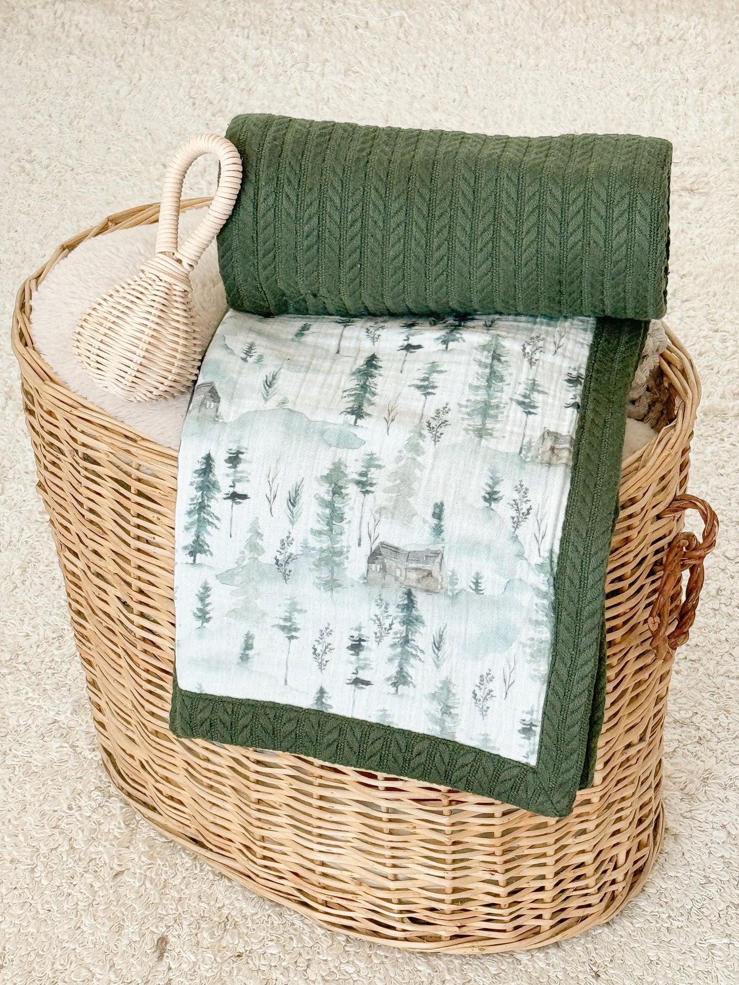 Baby Blanket - High Mountains