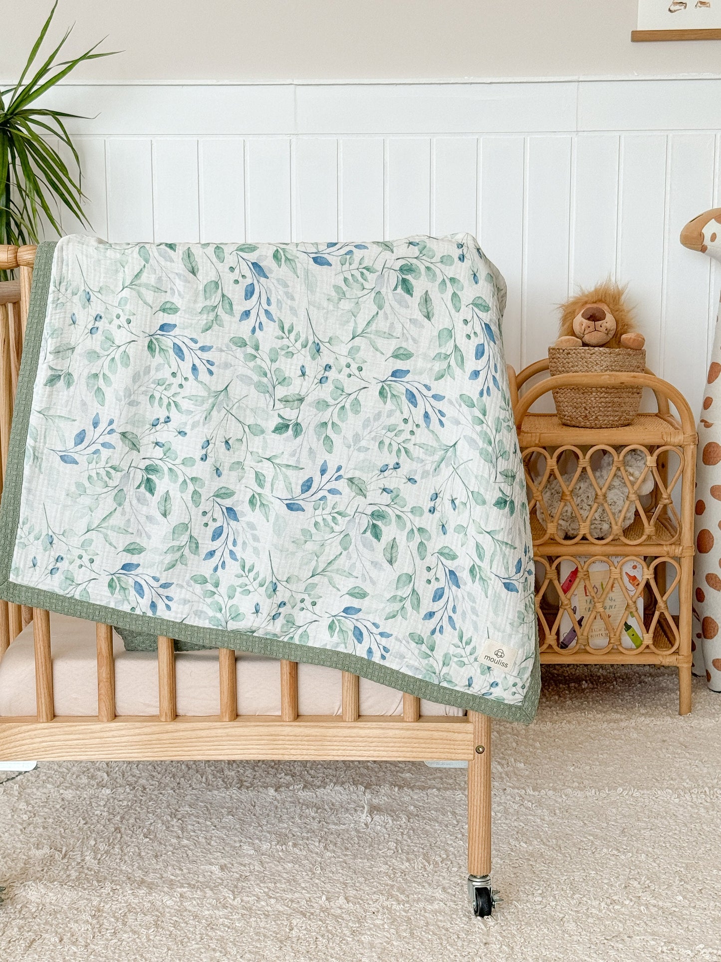 Baby Blanket - Green Valley