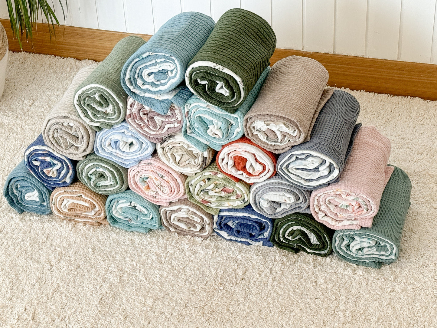 Baby Blanket - Spring Flowers
