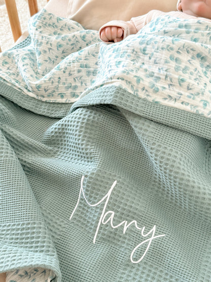 Baby Blanket - Eucalyptus