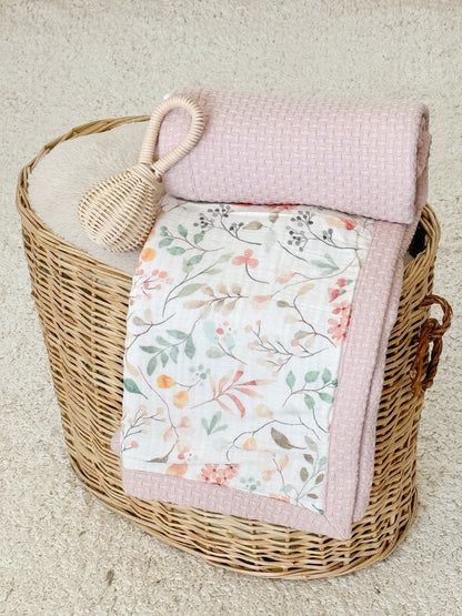 Baby Blanket - Pastel Bouquet