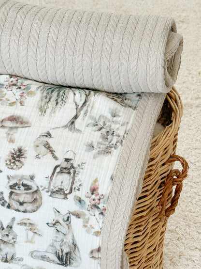 Baby Blanket - Raccoon Fellas