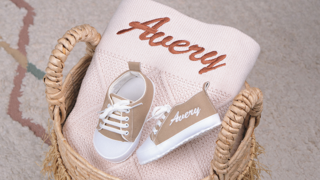 Mouliss Cream personalized baby gift set — styling photo 4