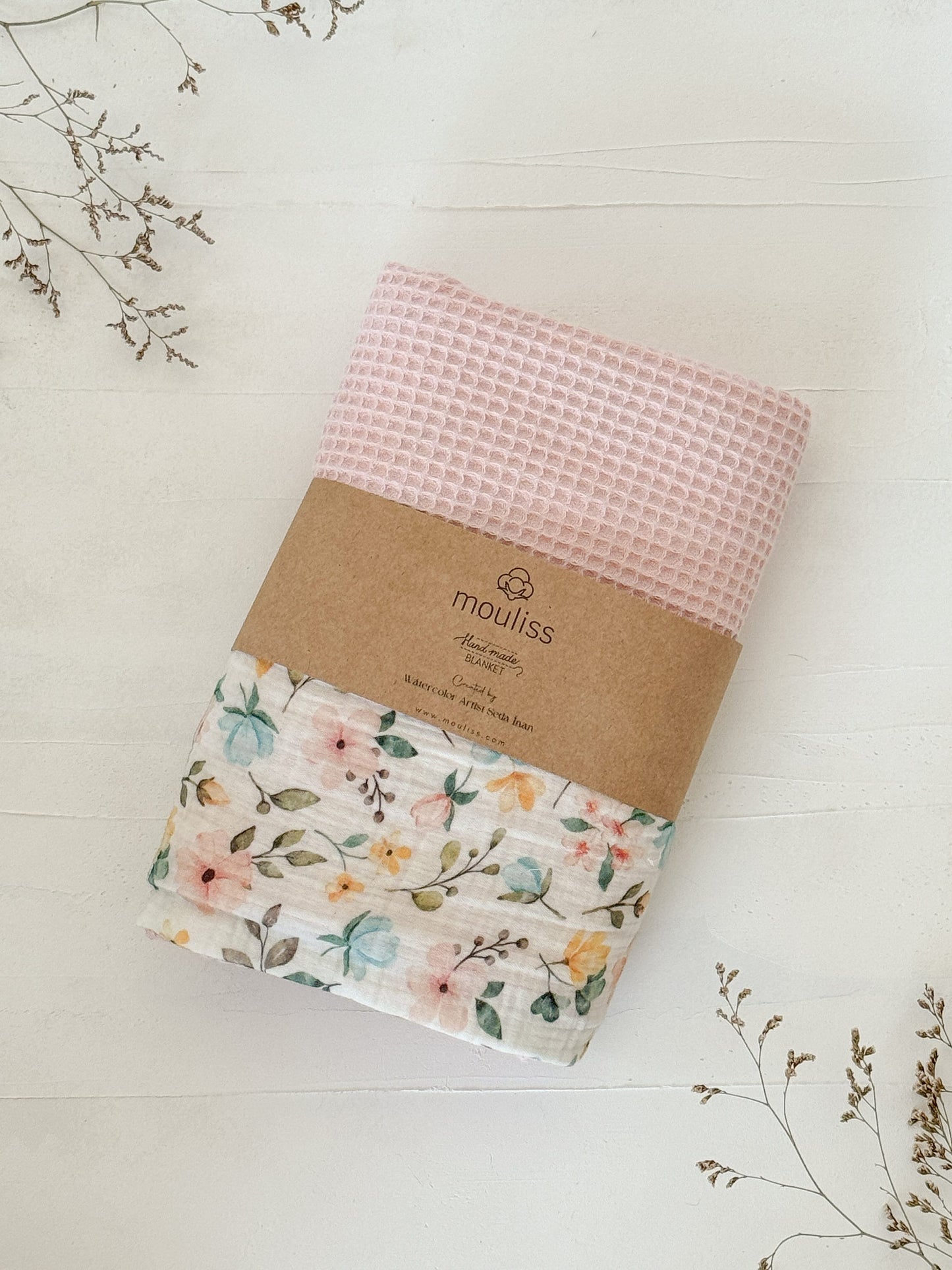 Baby Blanket - Floral Harmony