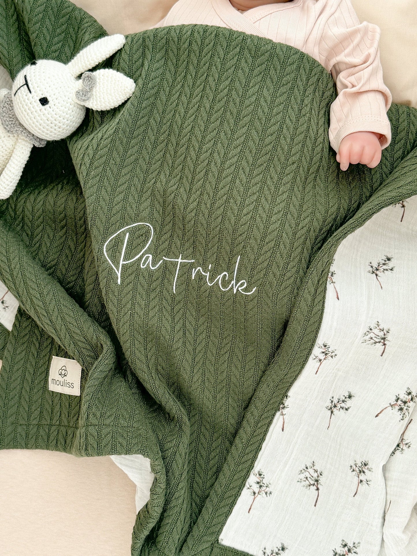 Baby Blanket - Tiny Bushes