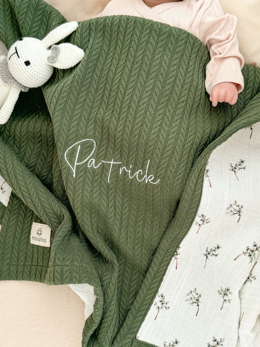 Baby Blanket - Tiny Bushes