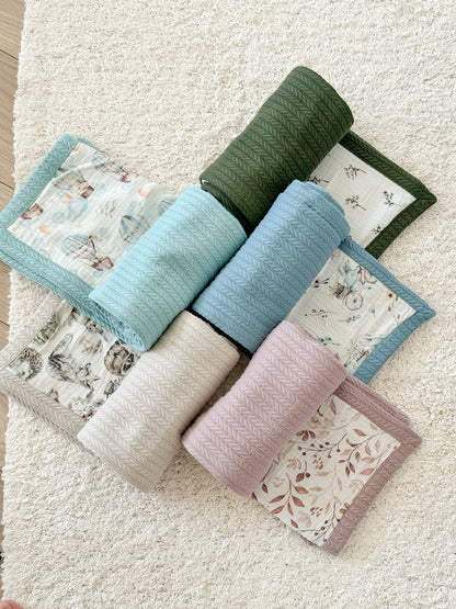 Baby Blanket - Pastel Bouquet