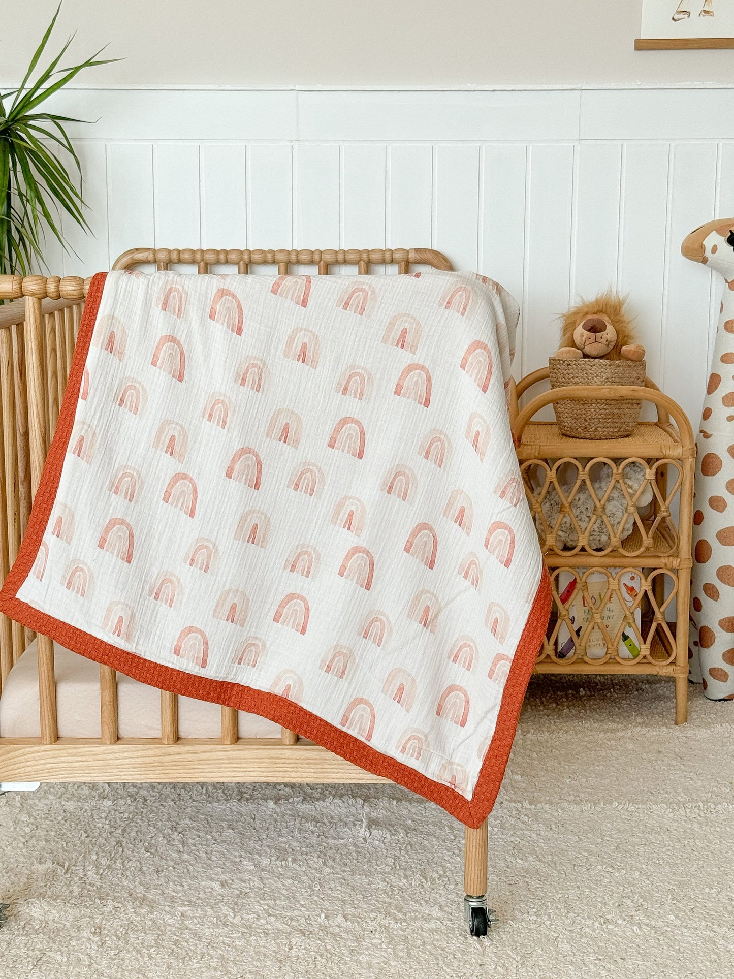 Baby Blanket - Pinky Sky