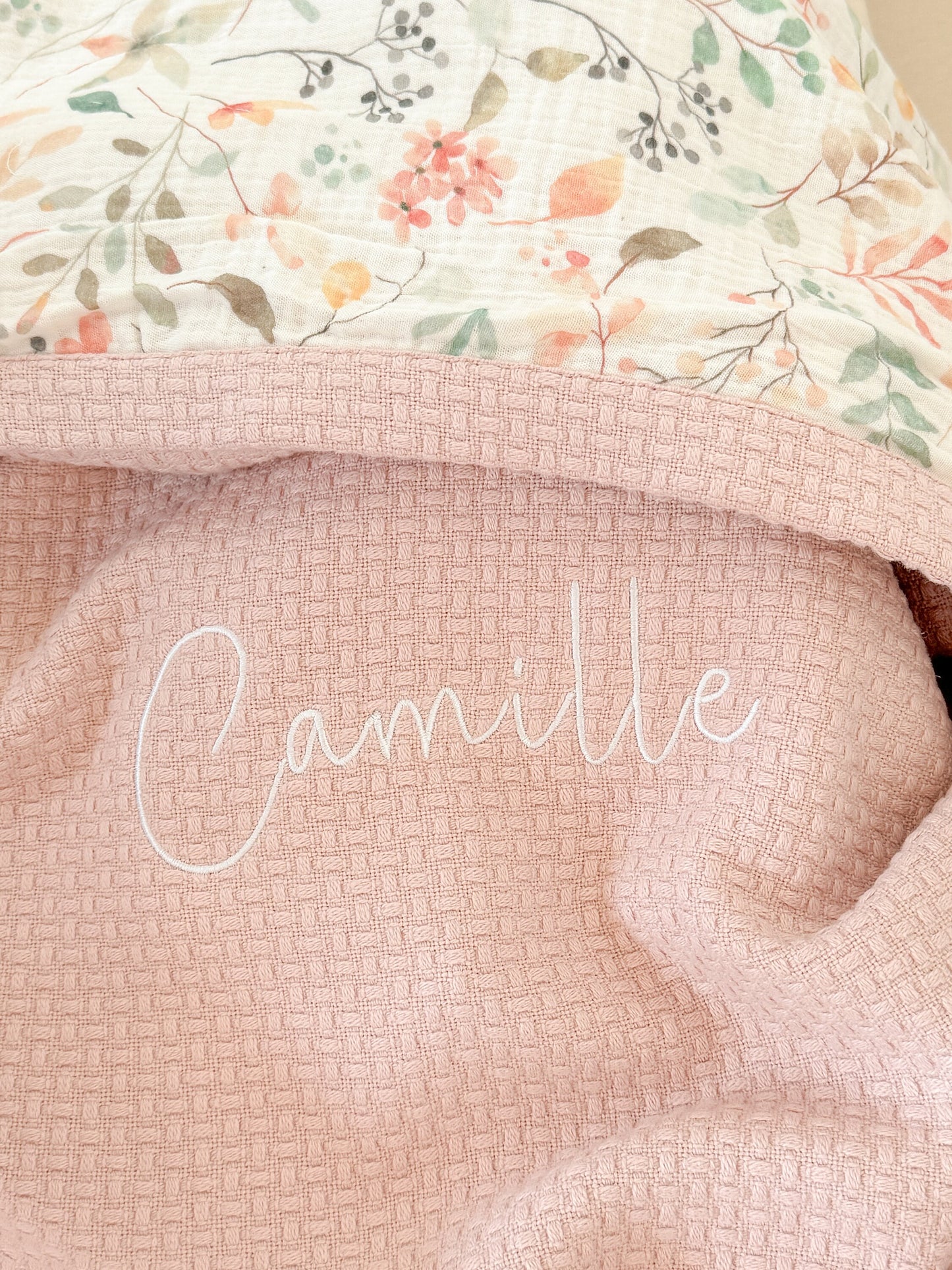 Baby Blanket - Pastel Bouquet