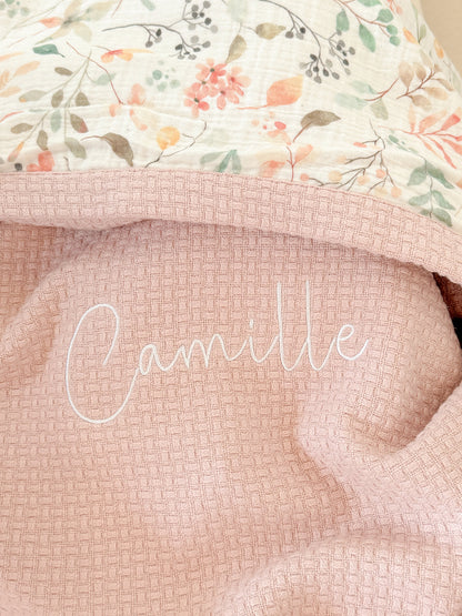 Baby Blanket - Pastel Bouquet